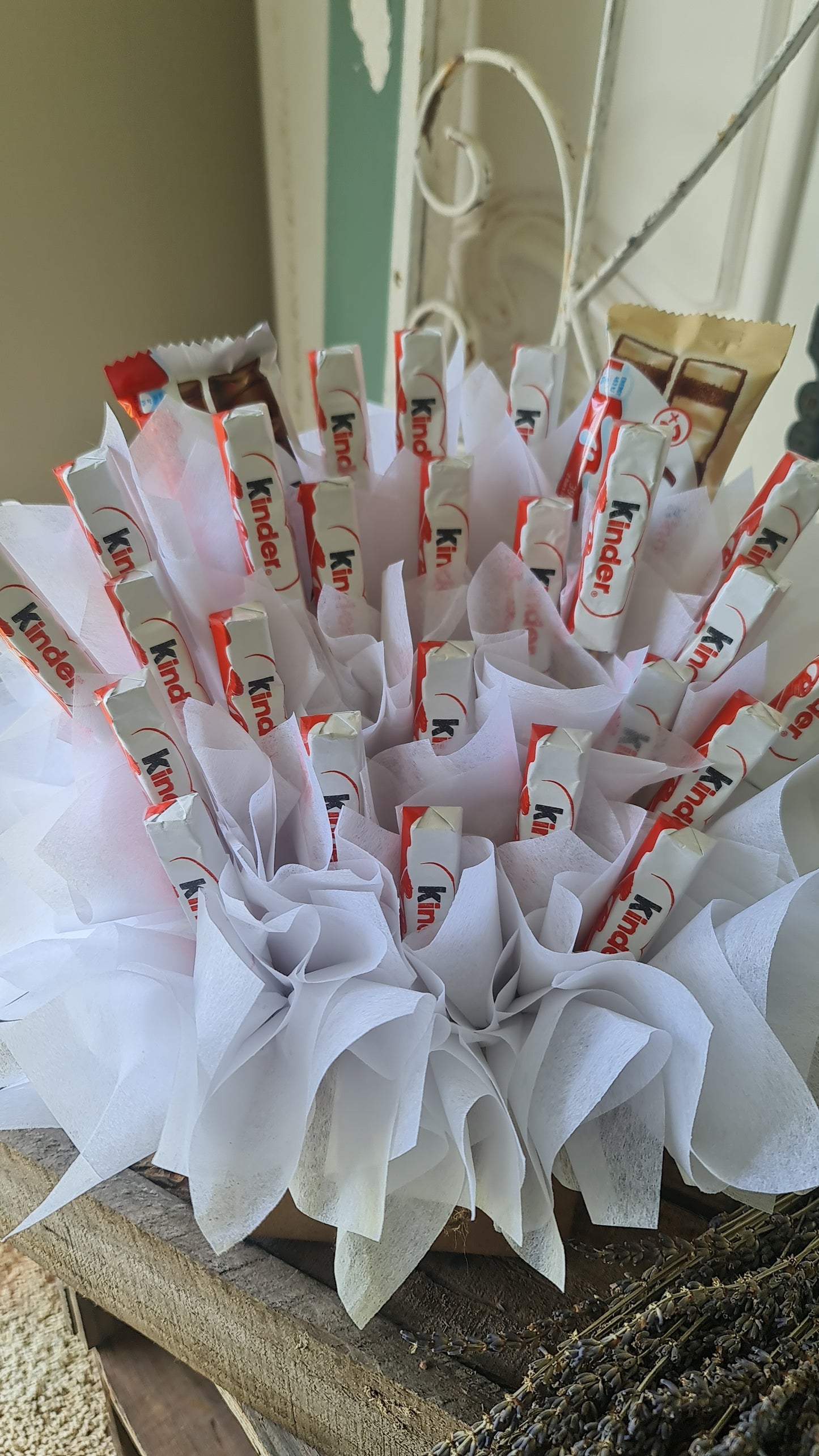 Kinder Surprise Chocolate Bouquets