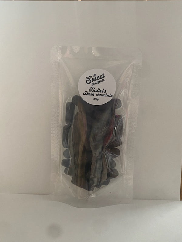 Dark Chocolate Covered Bullets (100g)