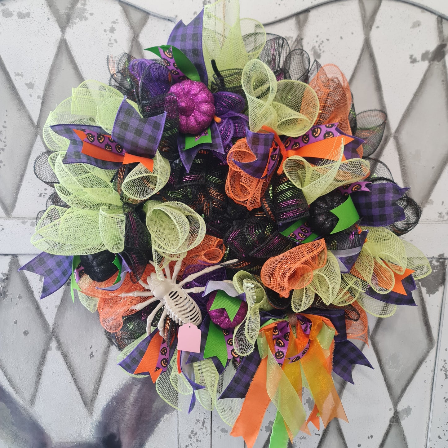 Halloween Spider Wreath