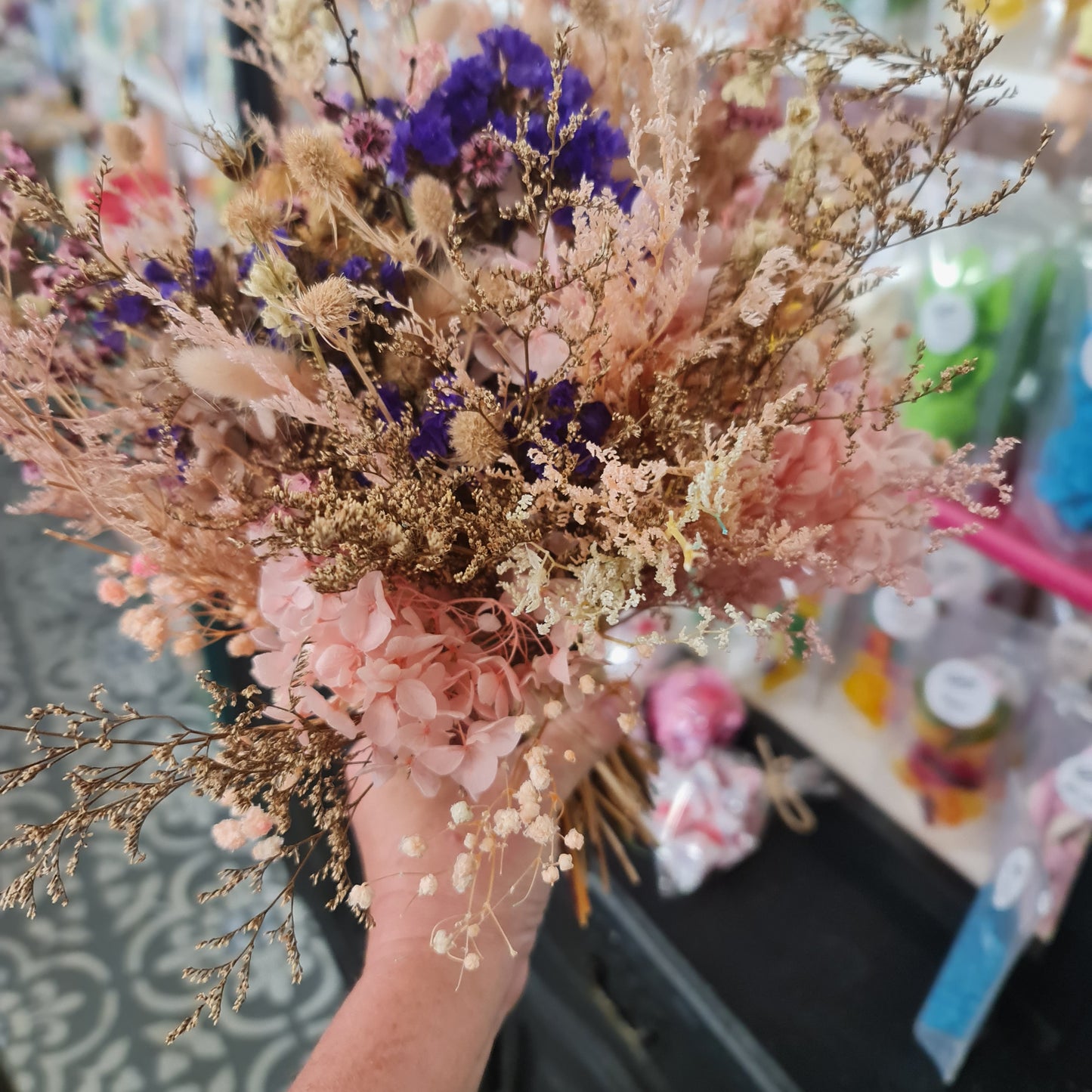 Pretty in Pink Preserved floral Bouquet