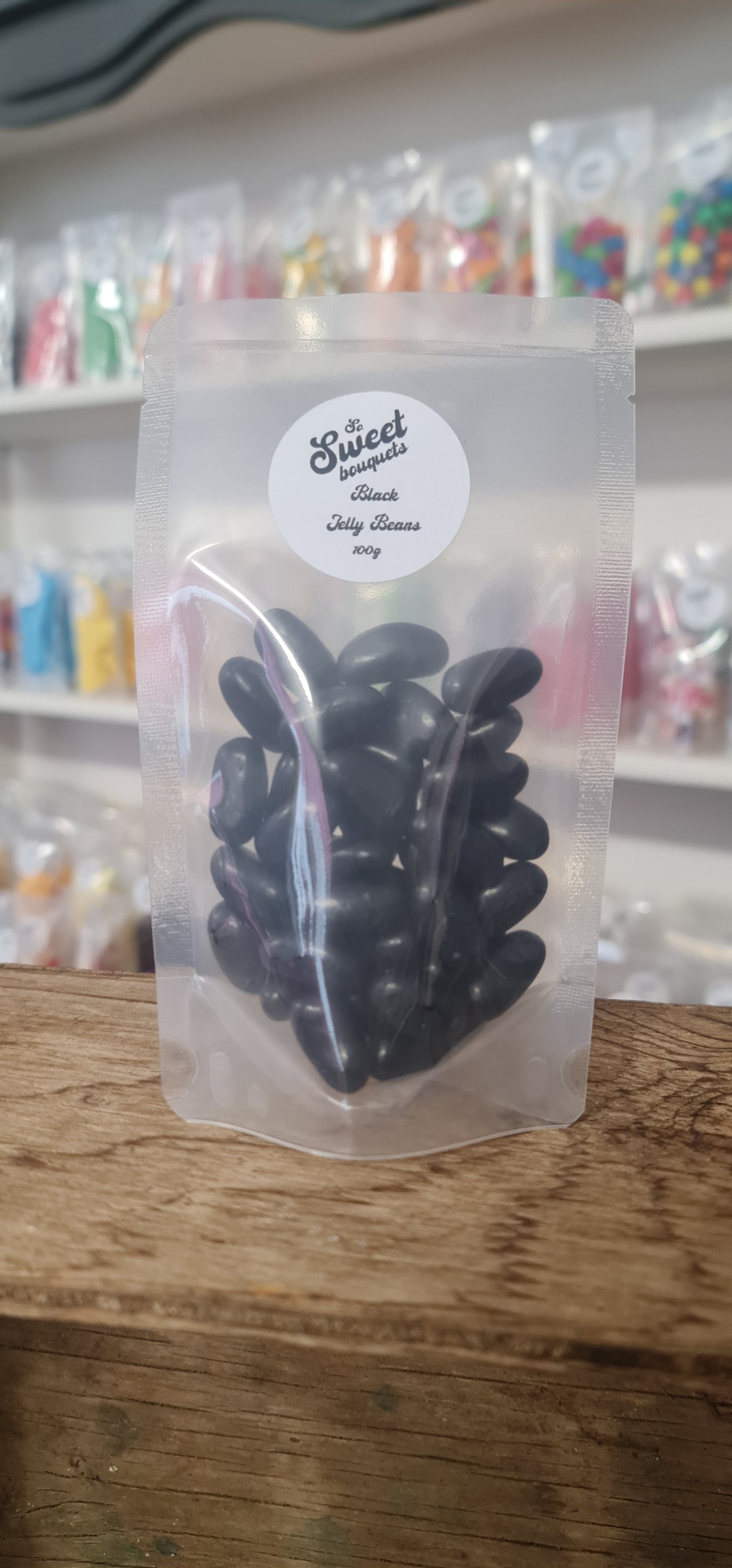 Black Jelly Beans (100g)