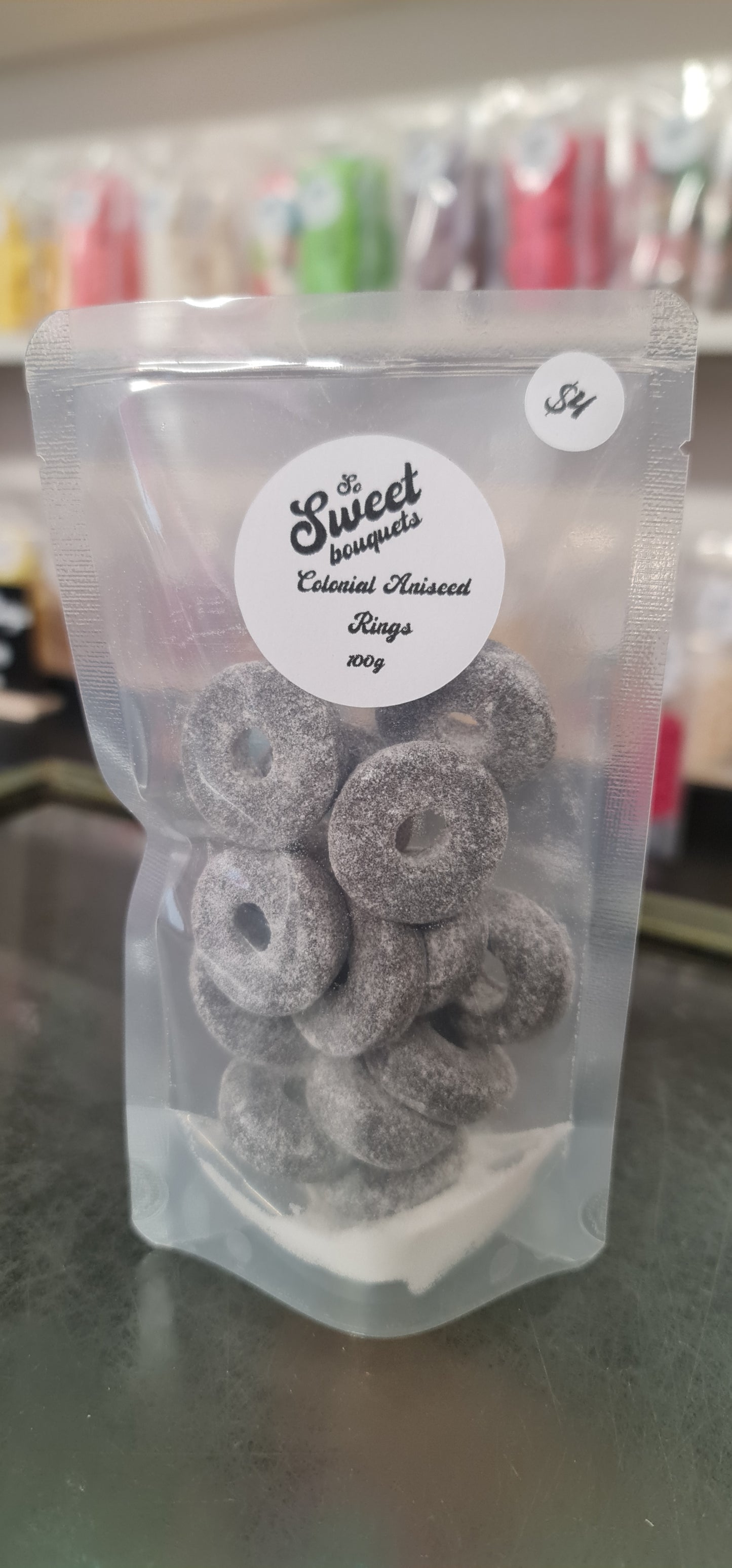 Colonial Aniseed Rings (100g)