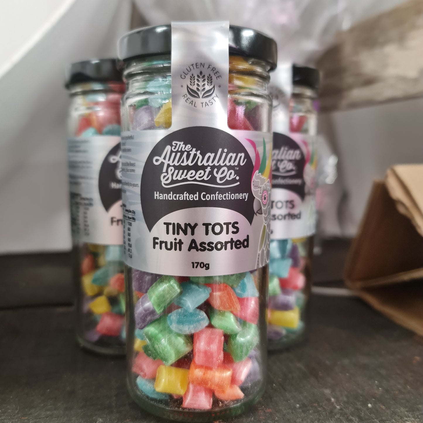 Tint Tots Fruit Assorted Jar (170g)