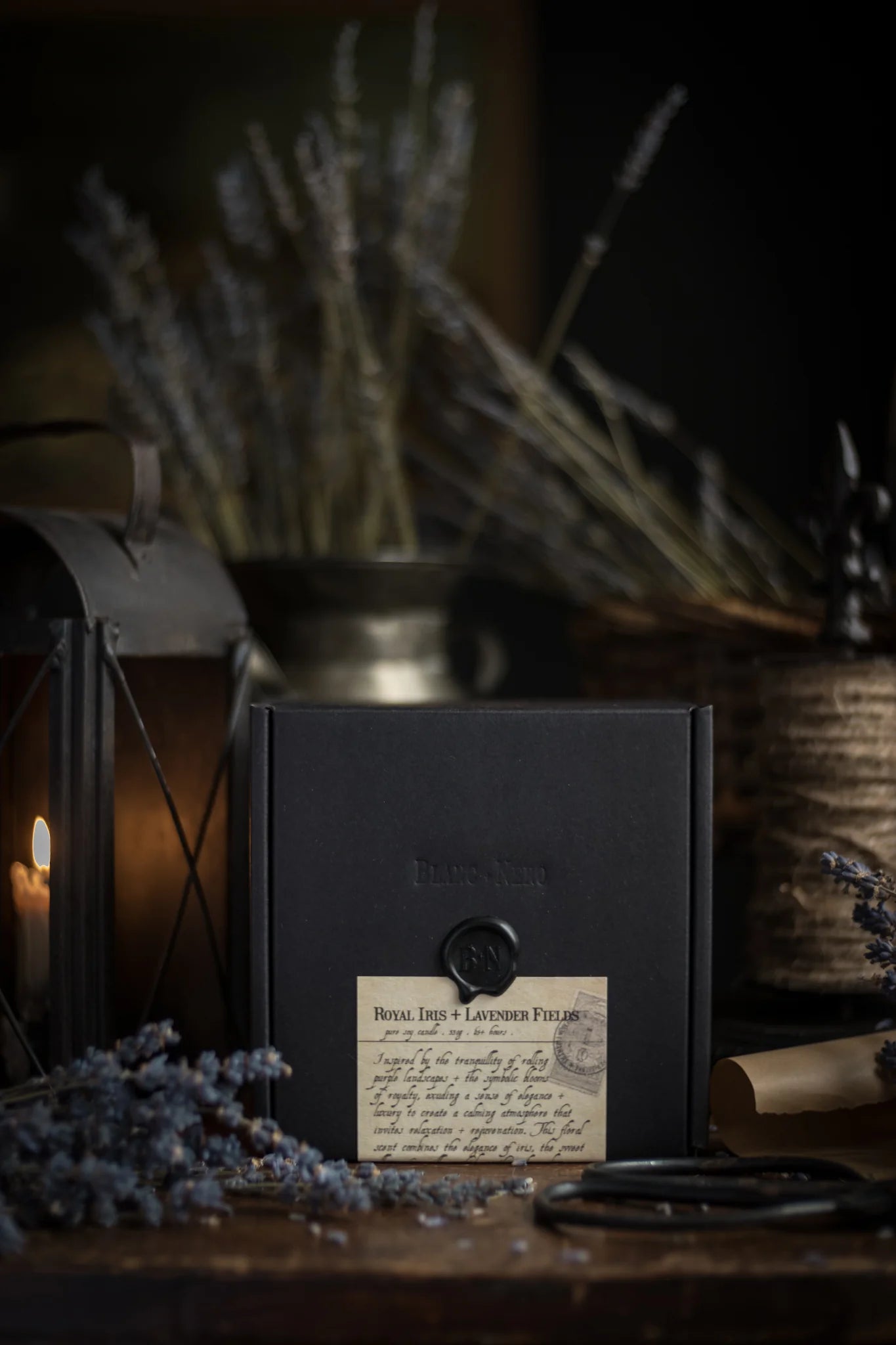 Royal Iris + Lavender Fields Candle