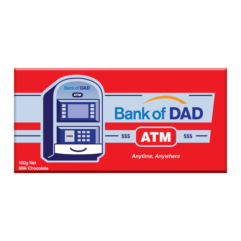 Bank Of Dad Chocolate Bar (100g)