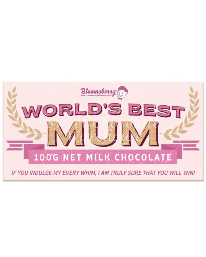 World Best Mum Chocolate Bar (100g)
