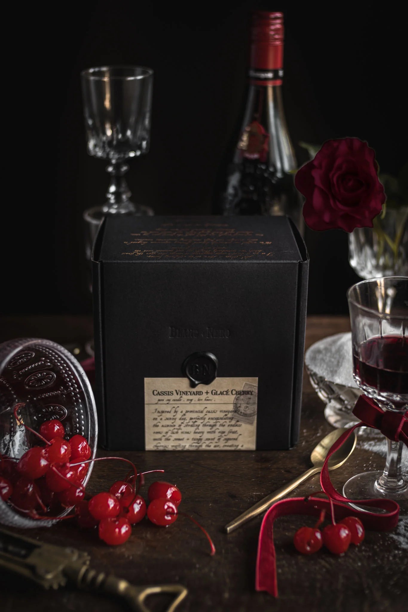 Cassis Vineyard + Glacé Cherry Candle