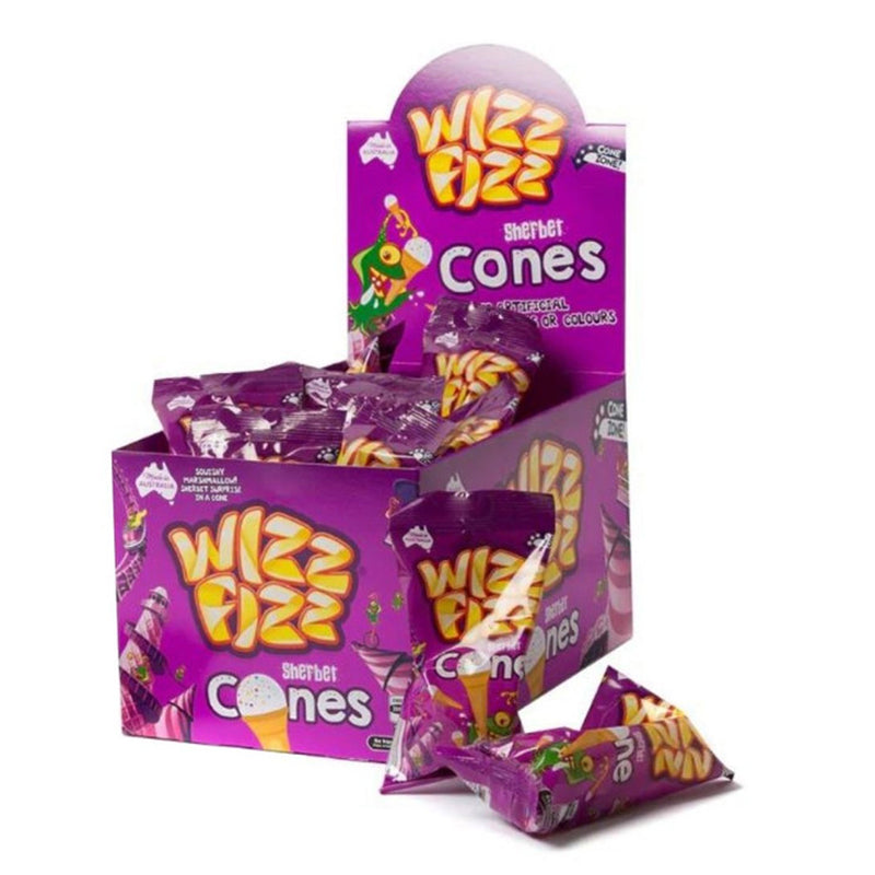Wizz Fizz Sherbet Cones (14g)