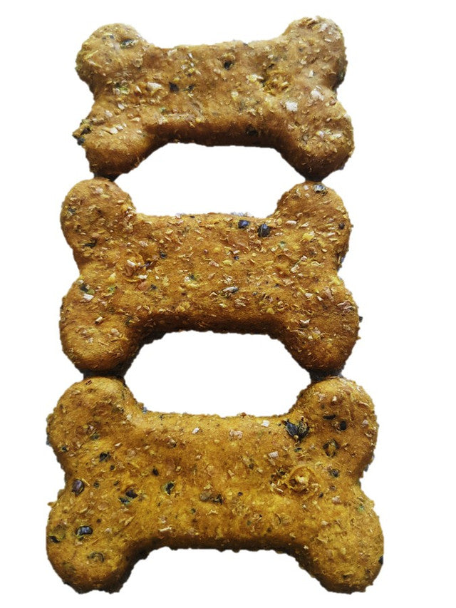 Hemp Doggie Cookies with Turkey & Turmeric (50g)