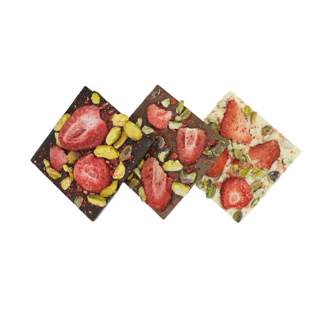 Maleny Strawberry Pistachio Bar – Small – 60g