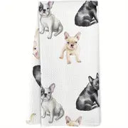 French Bulldog Tea Towels
