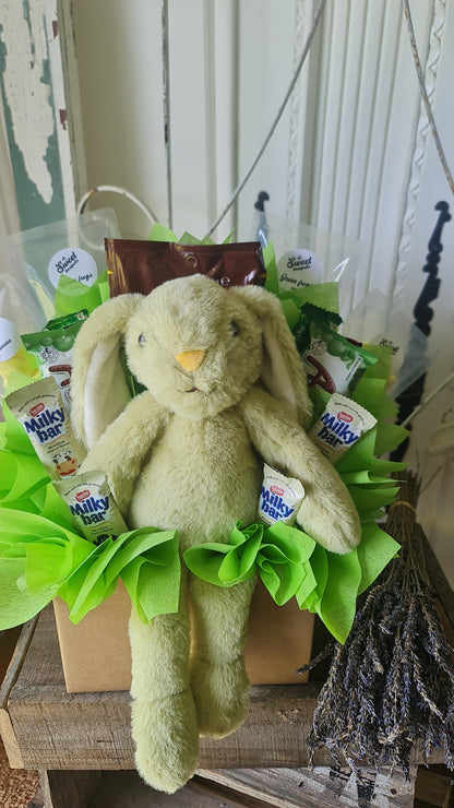 Green Bunny Chocolate Bouquet