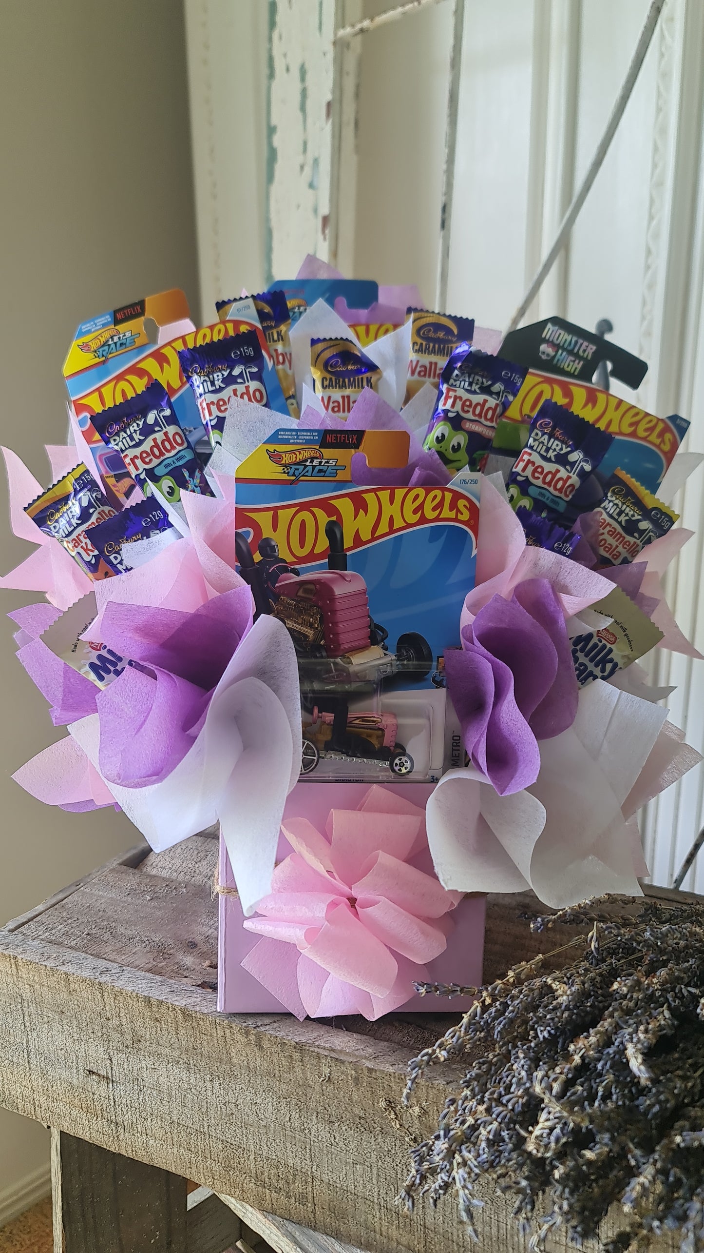 Hotwheels Chocolate Bouquets