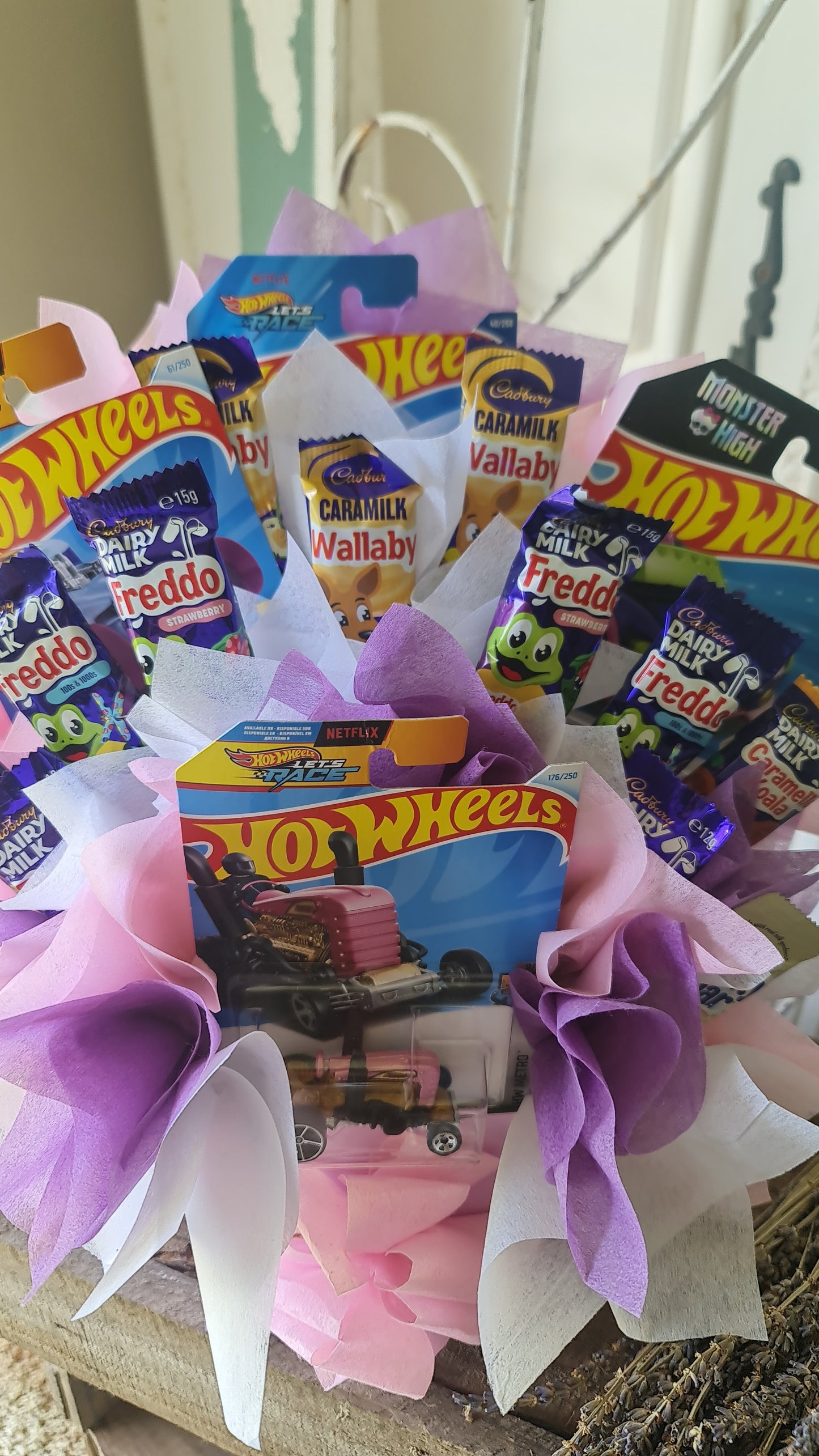 Hotwheels Chocolate Bouquets