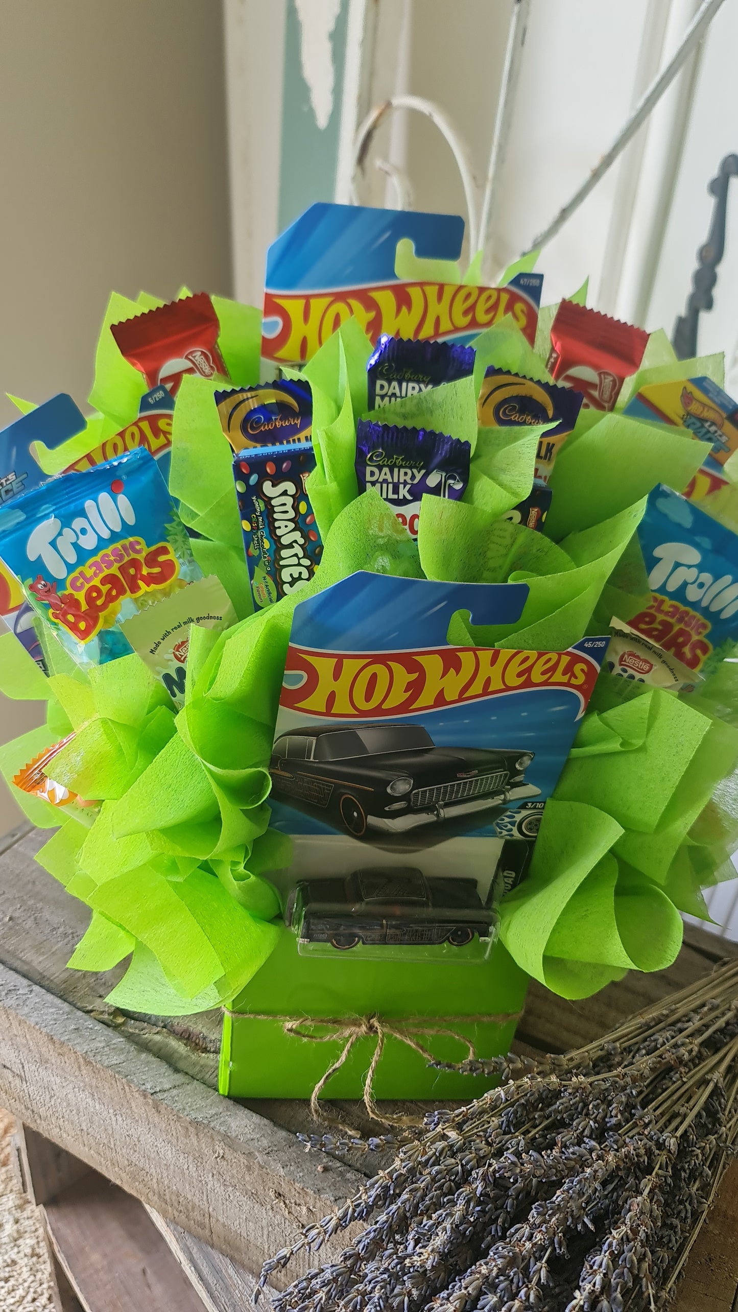 Hotwheels Chocolate Bouquets