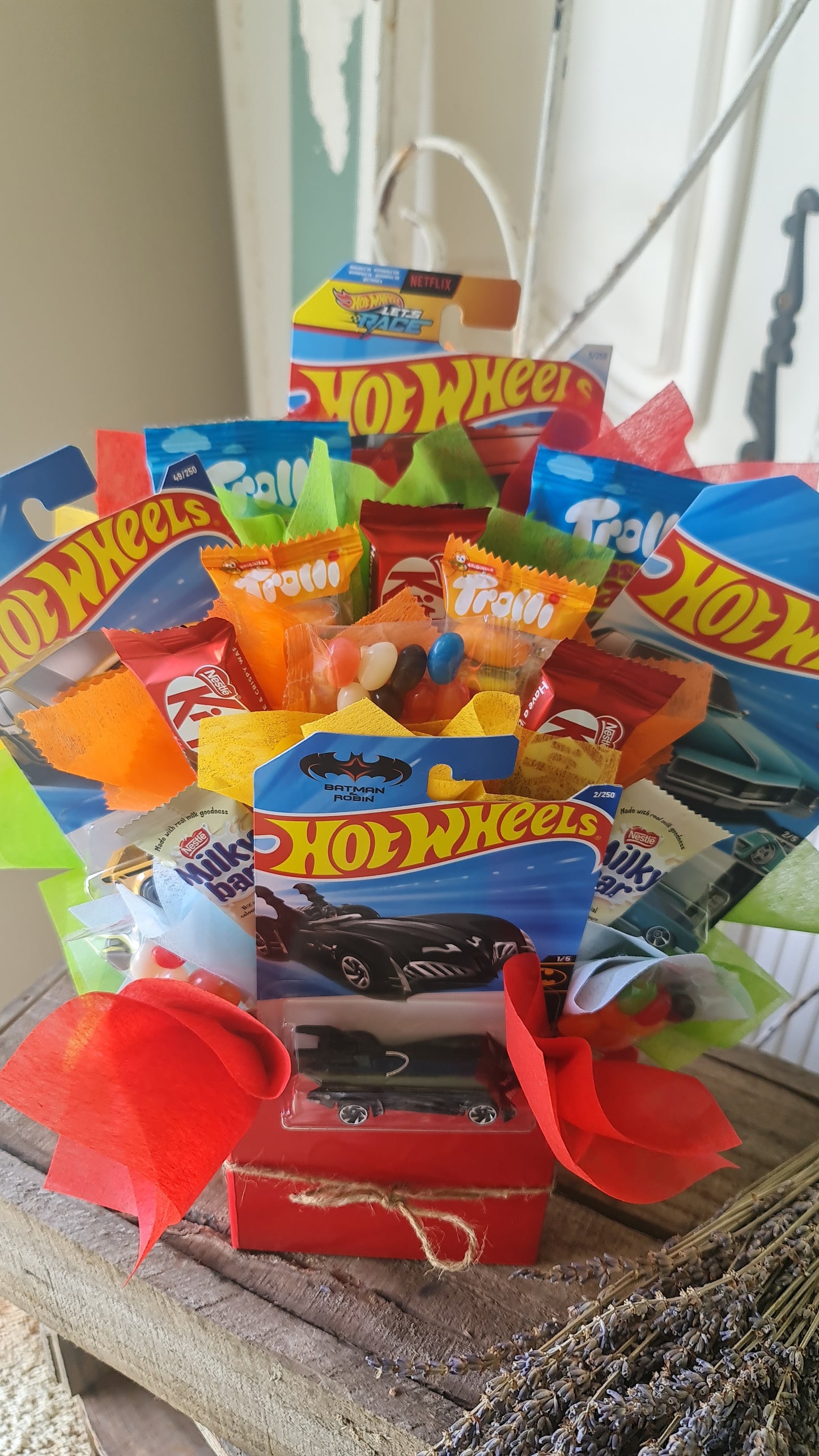 Hotwheels Chocolate Bouquets