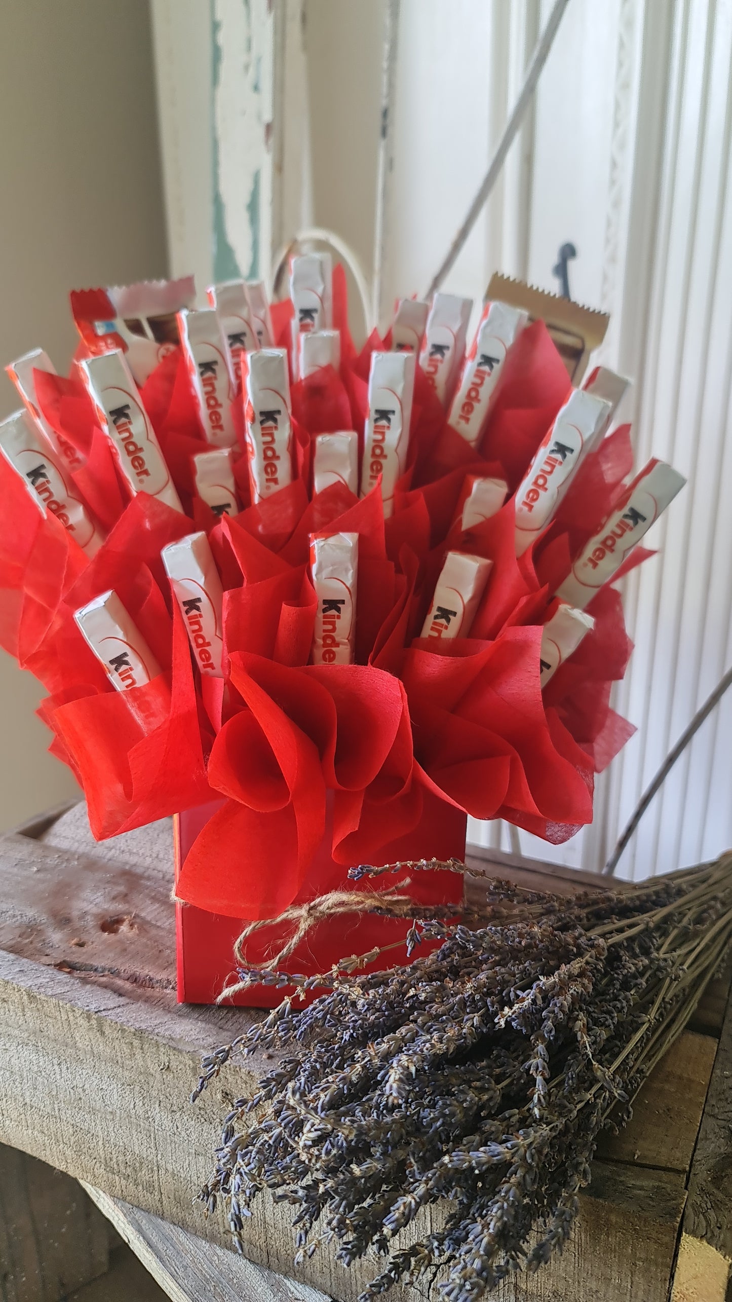 Kinder Surprise Chocolate Bouquets