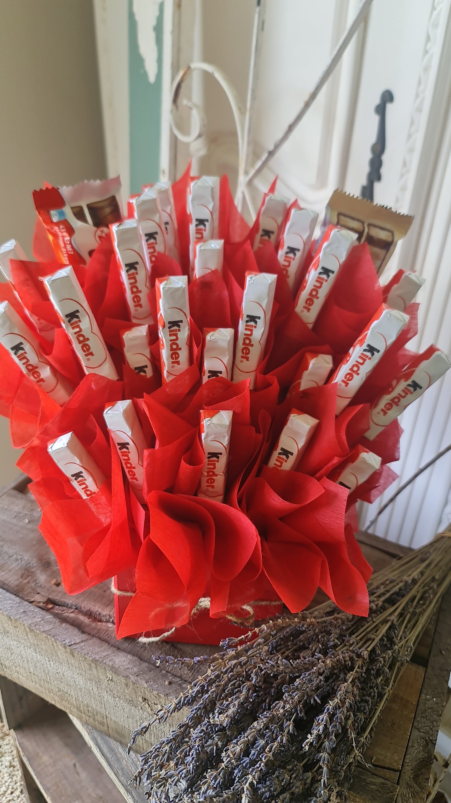 Kinder Surprise Chocolate Bouquets