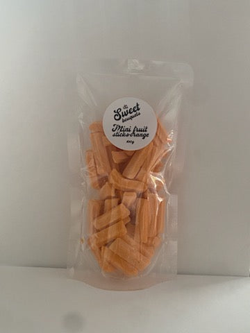 Orange Mini Fruit Sticks (100g)