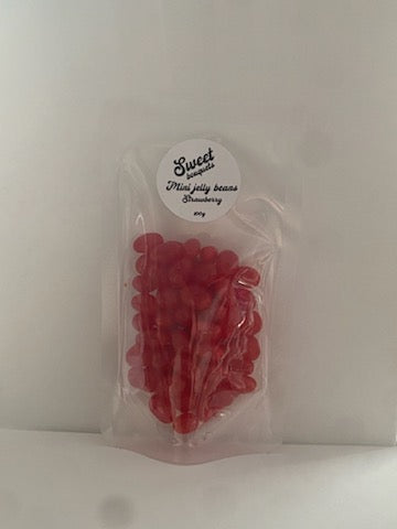 Strawberry Mini Jelly Beans (100g)