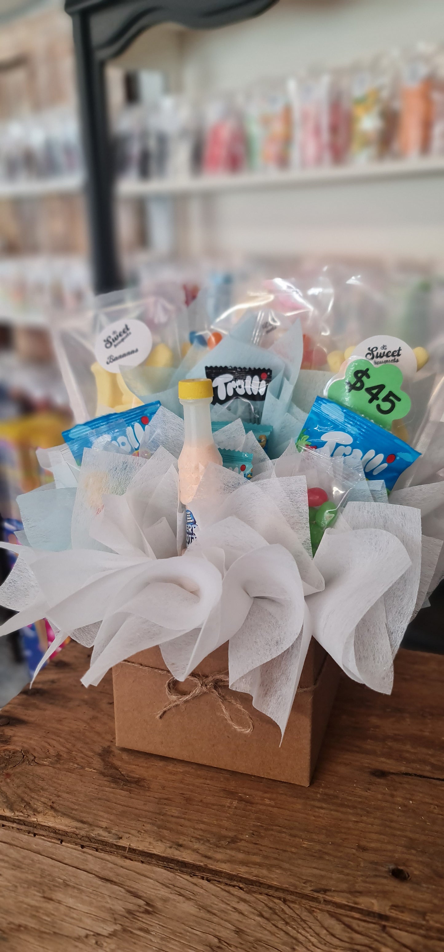 Lolly Gift Box Bouquet