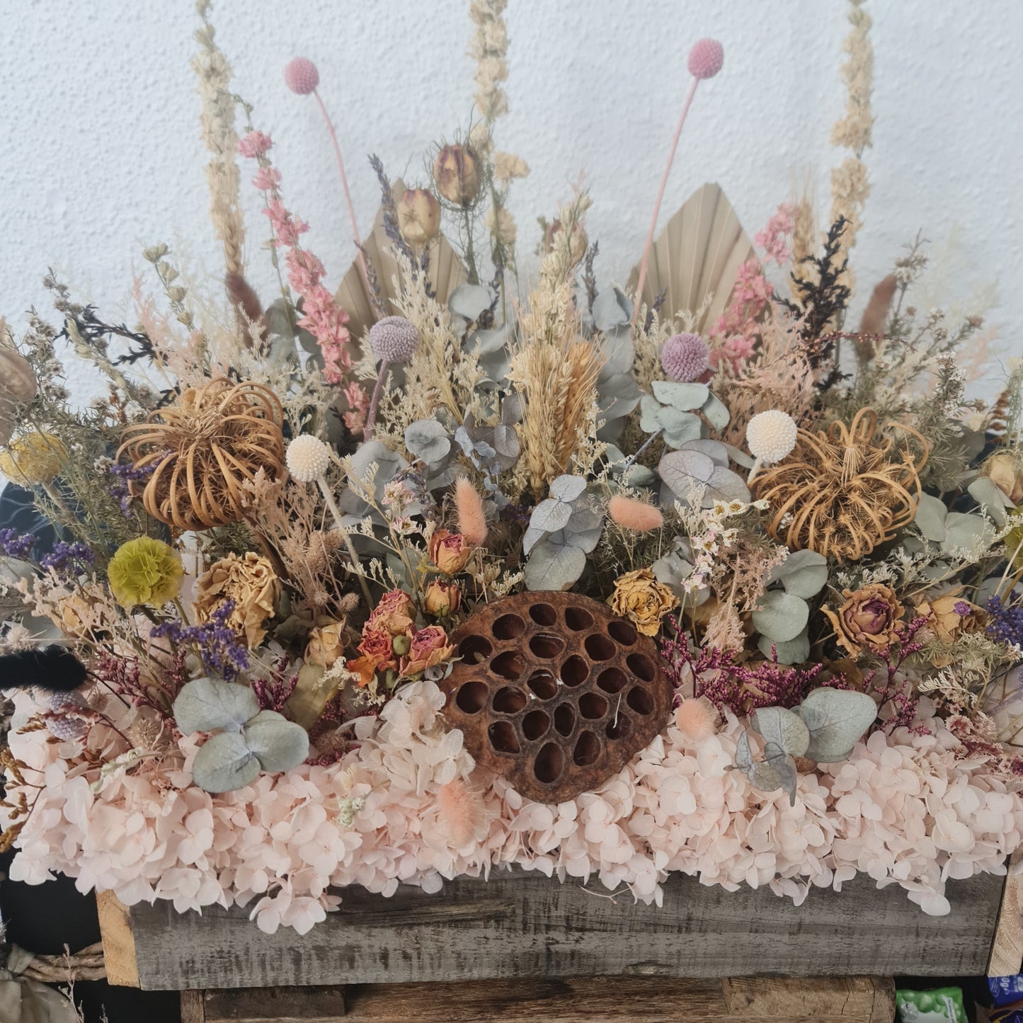 XL Preserved Floral Arrangement in Timber Box