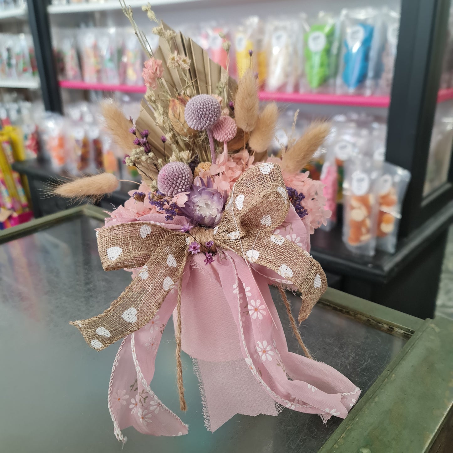 Pink - Preserved Floral Pot Arrangement