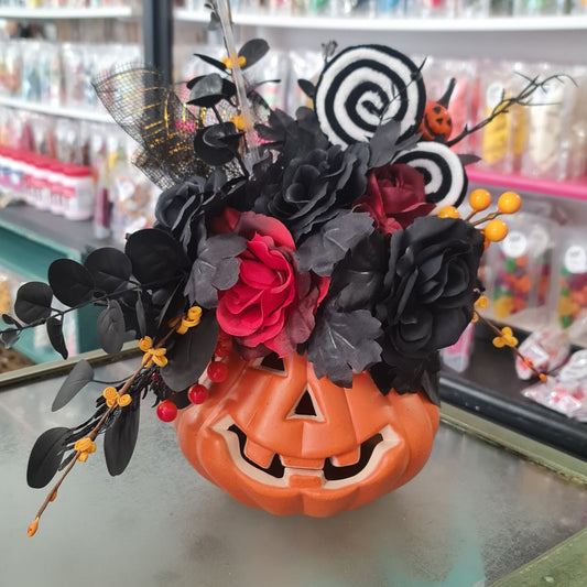Spooky Halloween Pumpkin Decoration