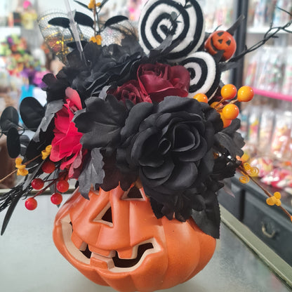 Spooky Halloween Pumpkin Decoration