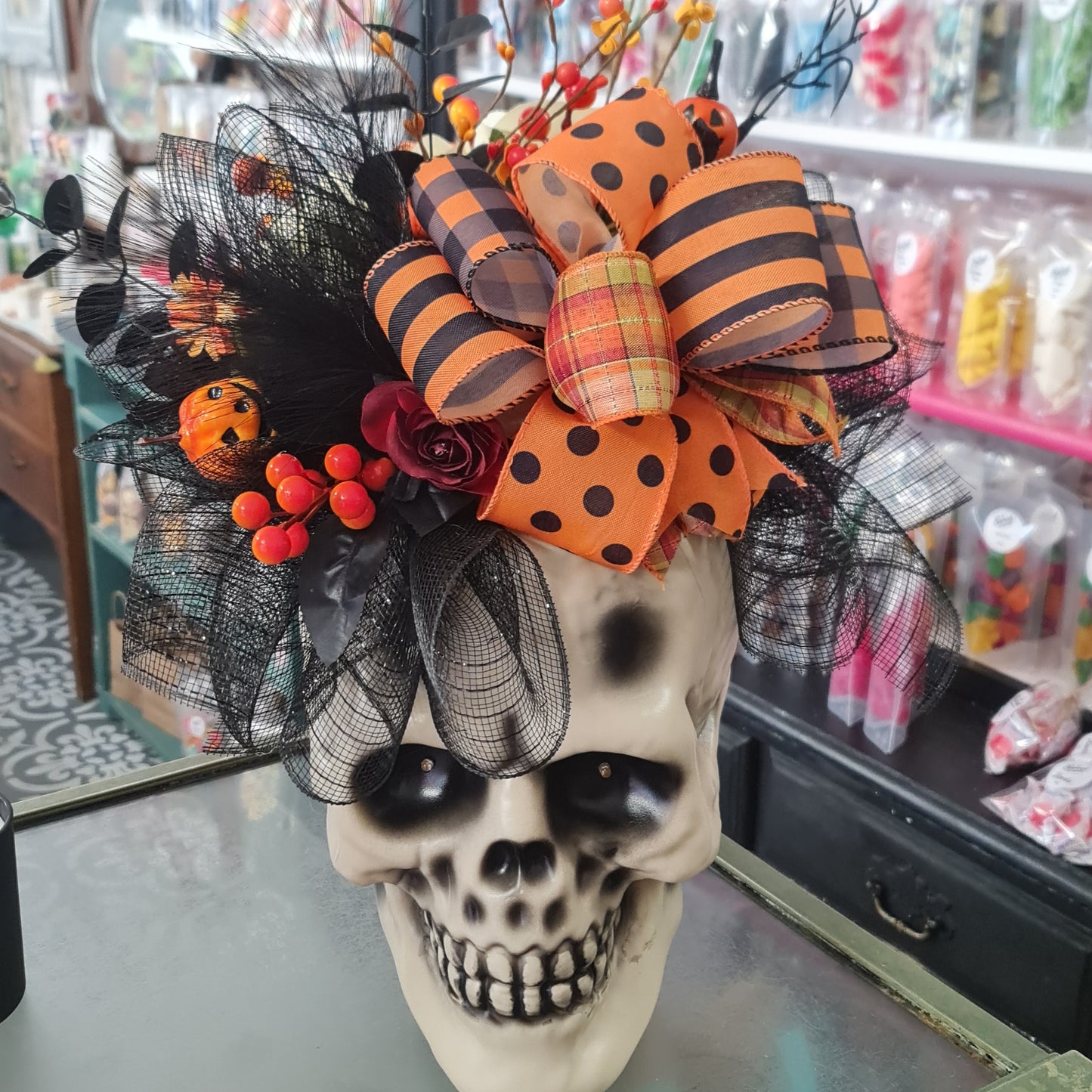 Halloween Skull Decoration