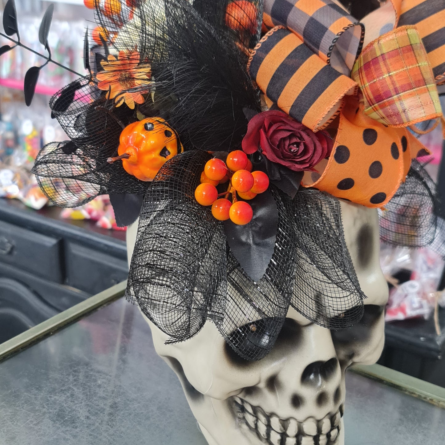Halloween Skull Decoration