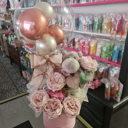 HIppo & Balloon Bouquet