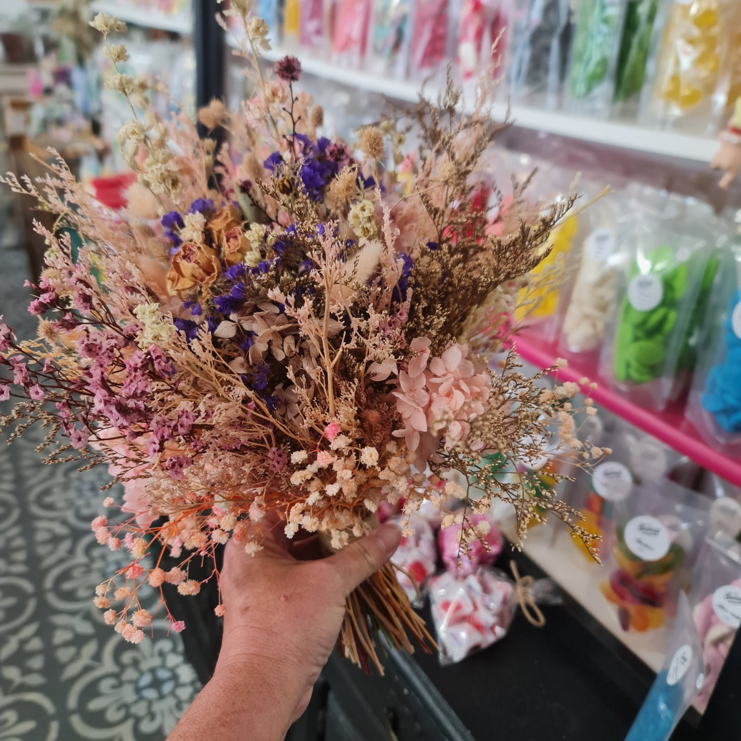 Pretty in Pink Preserved floral Bouquet