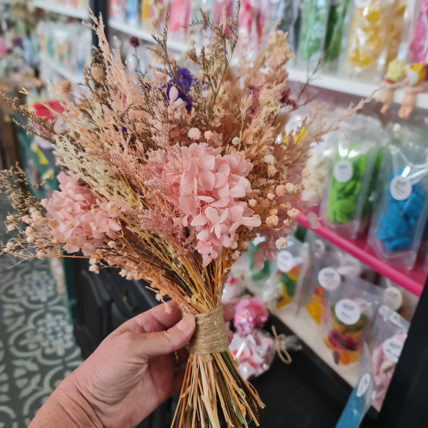 Pretty in Pink Preserved floral Bouquet