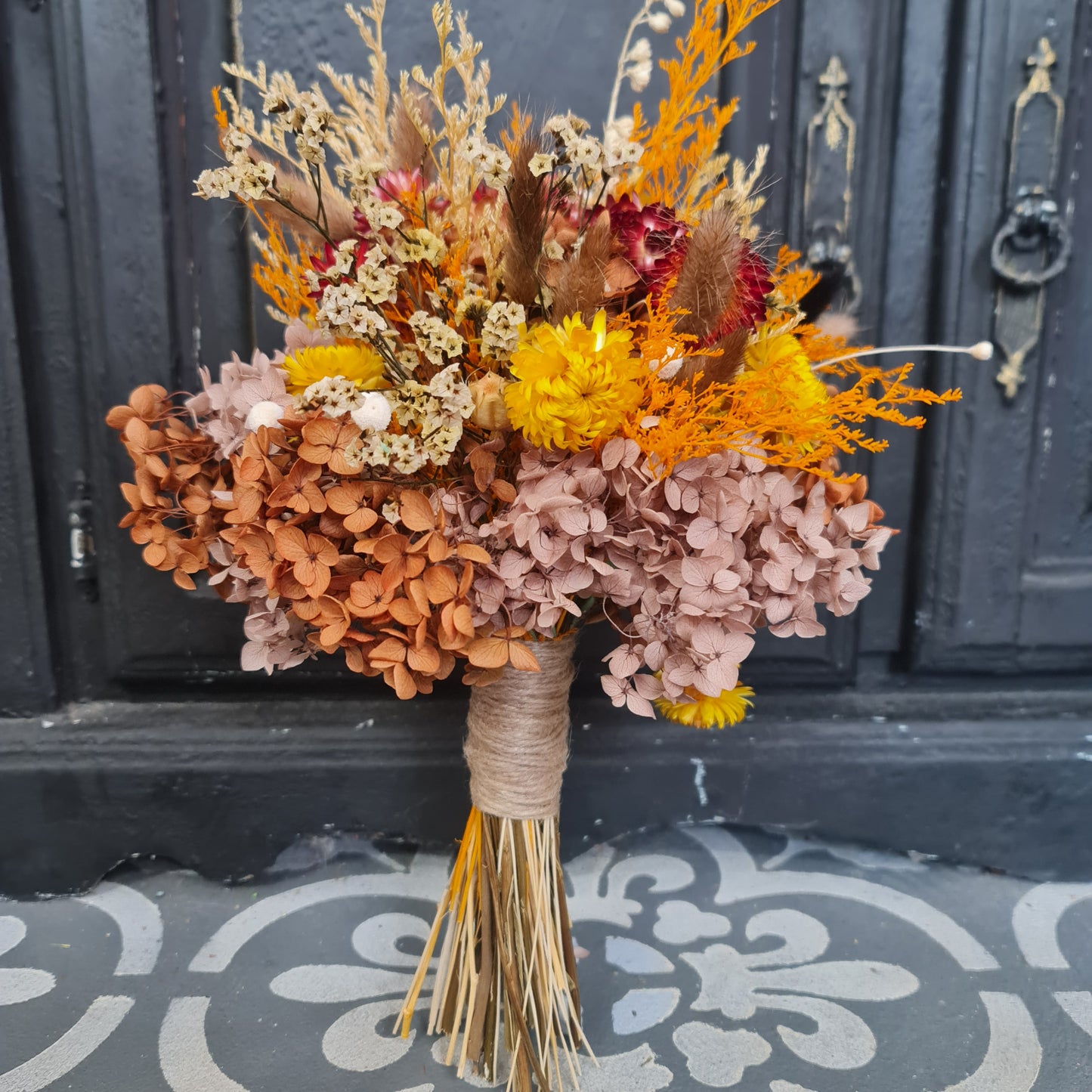 Little Ray of Sunshine Hand Tied Floral Bouquet