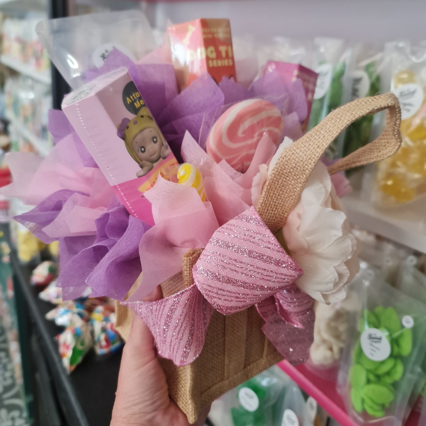 Sonny angel and lolly bouquet