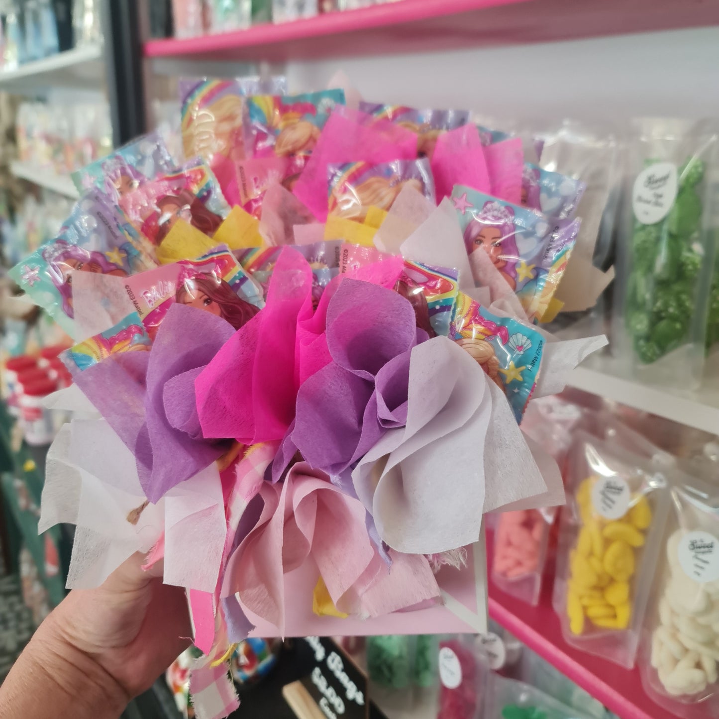 Barbie Lolly Bouquet