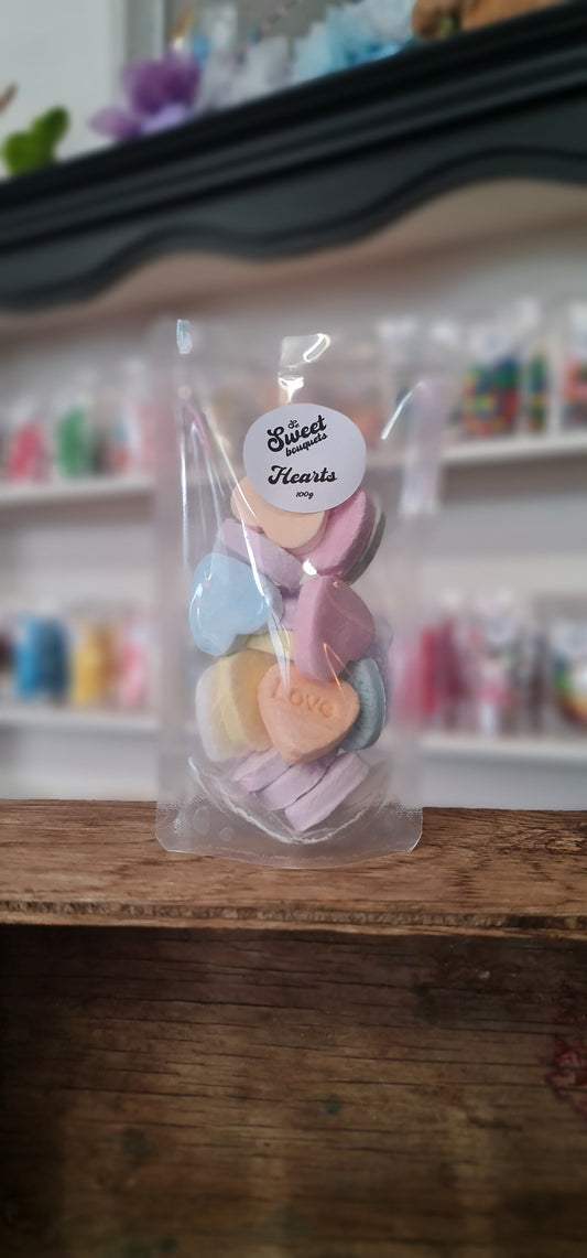 Conversation Hearts (100g)