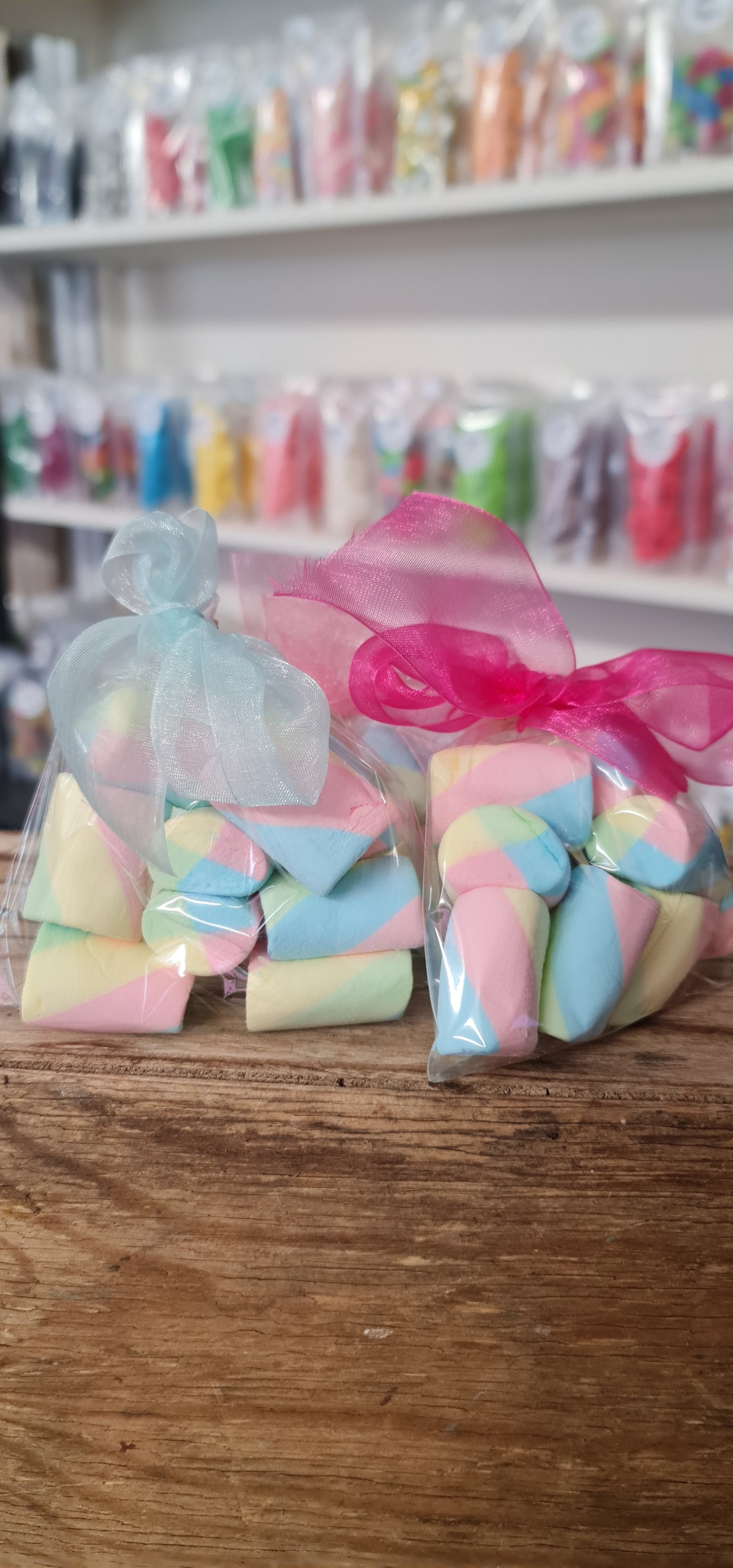 Rainbow Marshmallow Twists (50g)