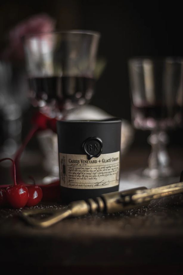 Cassis Vineyard + Glacé Cherry Candle