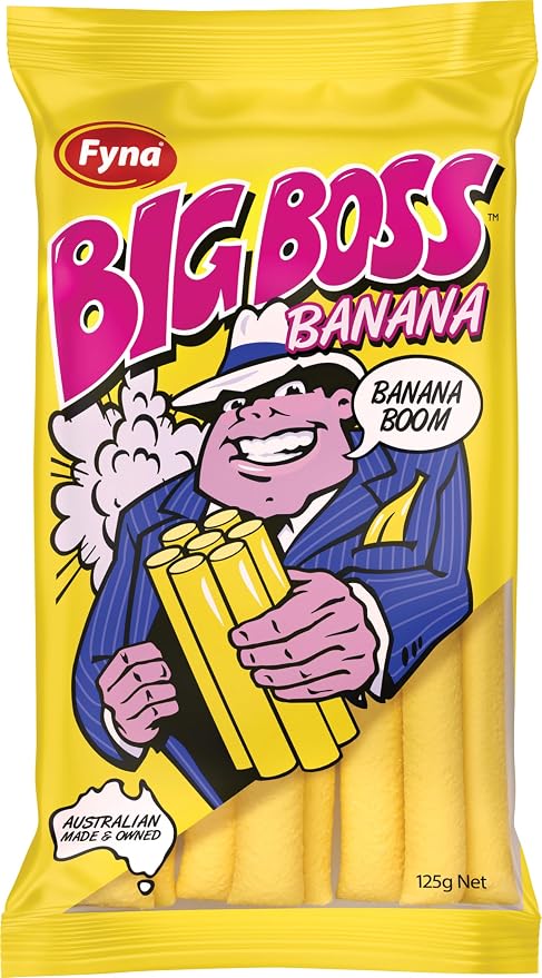 Big Boss Banana Stix (125G)