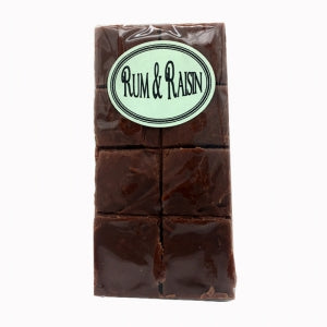 Rum & Raisin Fudge (150g)
