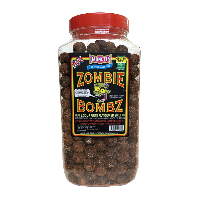 BARNETTS MEGA SOUR ZOMBIE BOMBZ (100g)