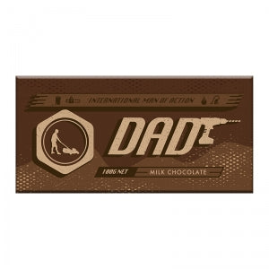 Bloomsberry 007 Dad Milk Chocolate Bar (100g)