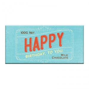 Bloomsberry Happy Birtday To You Milk Chocolate Bar (100g)