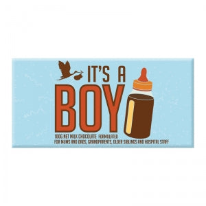 Bloomsberry - It's A Boy - Milk Chocolate Bar (100g)