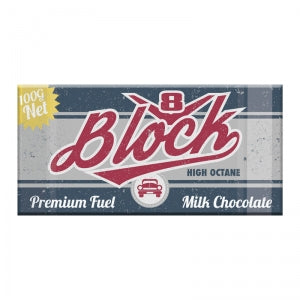 Bloomsberry V8 Milk Chocolate Block (100g)