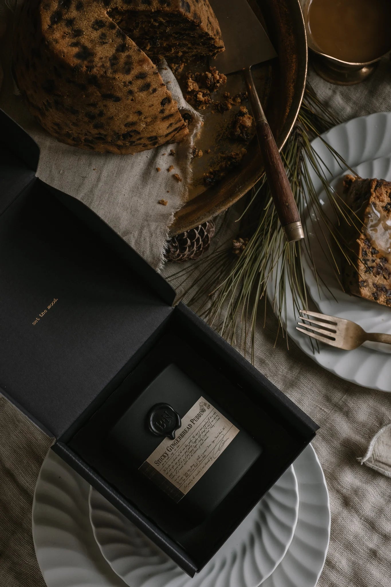 Sticky Gingerbread Pudding