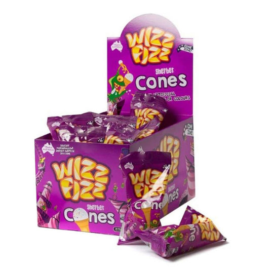 Wizz Fizz Sherbet Cones (14g)