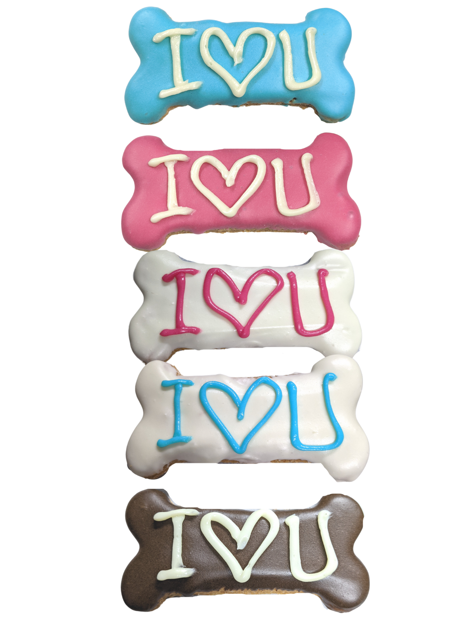 SMALL DOG I LOVE U BONE